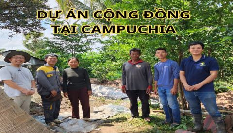 Túi Biogas Tại Campuchia Dự Án Cộng Đồng 