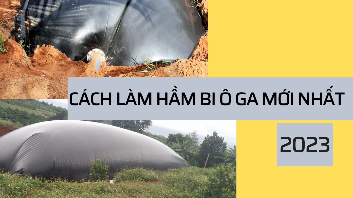 Báo giá hầm biogas mới nhất 2023  Báo giá thi công biogas trang trại